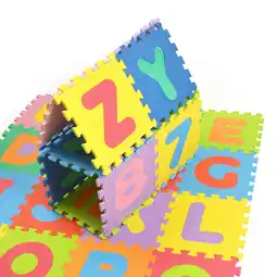 Netto Marken-Discount Pink Papaya Puzzlematte mit Zahlen und Buchstaben Kids Zone Angebot