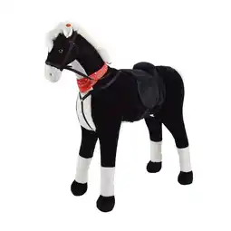 Netto Marken-Discount Pink Papaya Stehpferd für Kinder zum Reiten Amadeus 105 cm Angebot