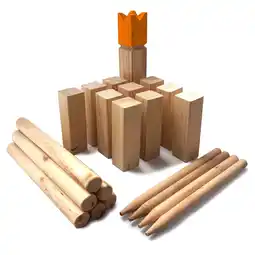 Netto Marken-Discount Ocean5 Wurfspiel Kubb Gold Angebot