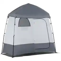 Netto Marken-Discount Outsunny Duschzelt Taft, PE, Fiberglas Angebot
