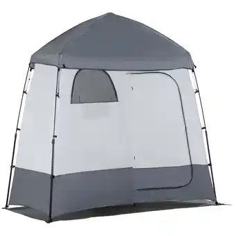 Netto Marken-Discount Outsunny Duschzelt Taft, PE, Fiberglas Angebot