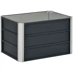 Netto Marken-Discount Outsunny Gartenbeet Stahl Angebot