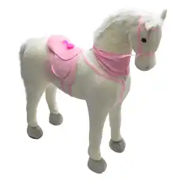 Netto Marken-Discount Pink Papaya XXL Stehpferd für Kinder Luna 125 cm Angebot