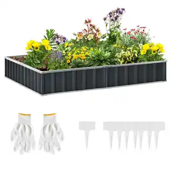 Netto Marken-Discount Outsunny Hochbeet Stahl Angebot