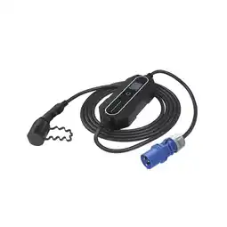 Netto Marken-Discount EM2GO Portabler AC Charger 1.4kW 6A fixiert , CEE Blau ideal für Camping ! Angebot
