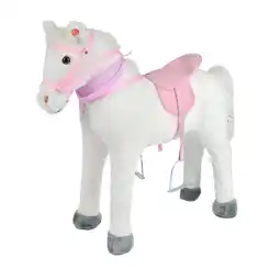Netto Marken-Discount Pink Papaya Stehpferd für Kinder 75 cm Molly Spielpferd Angebot