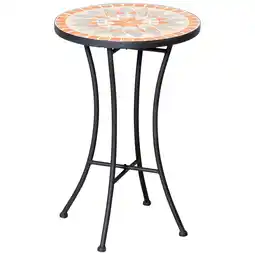 Netto Marken-Discount Outsunny Gartentisch Keramik, Eisen Angebot