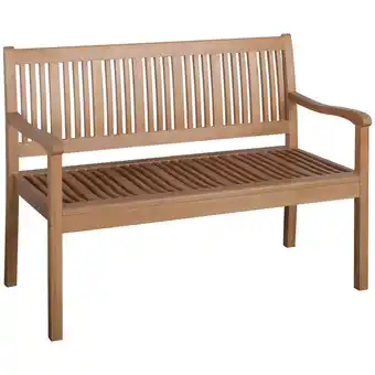 Netto Marken-Discount Outsunny Gartenbank Pappelholz Angebot