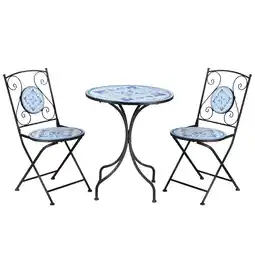 Netto Marken-Discount Outsunny Gartenmöbel-Set Keramik, Stahl Angebot