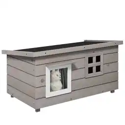 Netto Marken-Discount PawHut Katzenhaus Tannenholz Angebot