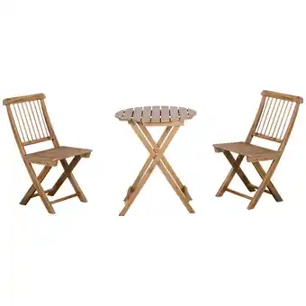 Netto Marken-Discount Outsunny Gartenmöbel-Set Kiefernholz Angebot