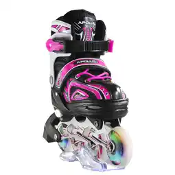 Netto Marken-Discount Apollo Größenverstellbare Inlineskates Super Blades LED Angebot