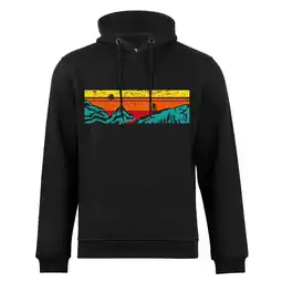 Netto Marken-Discount Cotton Prime Kapuzensweatshirt mit Bergen - Lets Hiking Angebot