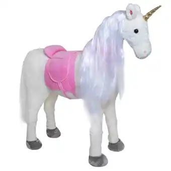 Netto Marken-Discount Pink Papaya Stehpferd für Kinder zum Reiten Lissy 105 cm Angebot
