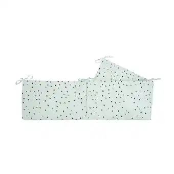 Netto Marken-Discount Kikkaboo Babybettnestchen Bär Bumper 180 x 35 cm Bettumrandung Bett 120 x 60 cm grün Angebot