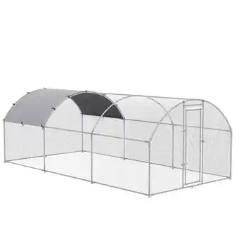 Netto Marken-Discount PawHut Hühnerstall Stahl, Oxford-Stoff Angebot