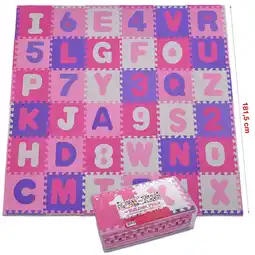 Netto Marken-Discount Pink Papaya Puzzlematte mit Zahlen und Buchstaben Kids Zone - Pink Angebot
