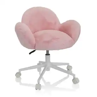 Netto Marken-Discount hjh OFFICE Kinderdrehstuhl KID TEDDY Stoff mit Armlehnen Angebot