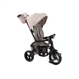 Netto Marken-Discount Kikkaboo Tricycle Nikki 3 in 1 Dreirad, klappbar EVA-Reifen Musik Lichter Griff beige Angebot