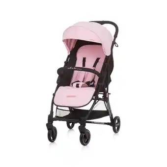 Netto Marken-Discount Chipolino Kinderwagen Move on 6 kg klappbar gefederte Vorderräder verstellbar rosa Angebot
