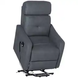 Netto Marken-Discount HOMCOM Elektrischer Liftstuhl Polyesterstoff, Stahl Angebot