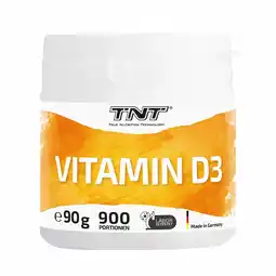 Netto Marken-Discount TNT Vitamin D3 als Pulver mit Dosierlöffel zum selber dosieren Angebot