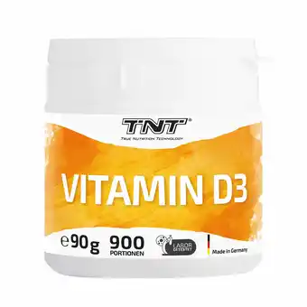 Netto Marken-Discount TNT Vitamin D3 als Pulver mit Dosierlöffel zum selber dosieren Angebot