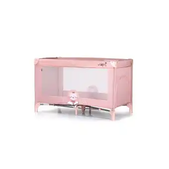 Netto Marken-Discount Chipolino Reisebett Capri, seitlicher Eingang, Tragetasche, große Seitentasche rosa Daisy Angebot