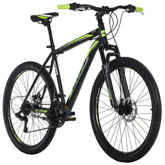 Netto Marken-Discount KS Cycling Mountainbike Hardtail 26 Zoll Catappa schwarz-grün Angebot