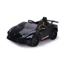 Netto Marken-Discount Chipolino Kinder Elektroauto Lamborghini Huracan, Fernbedienung, Musikfunktion black Angebot