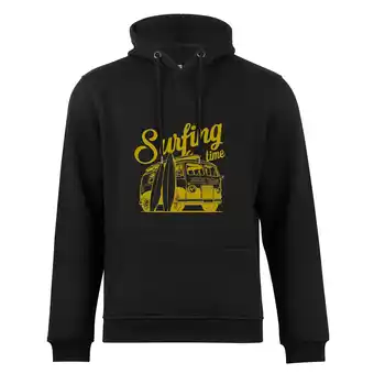 Netto Marken-Discount Cotton Prime Kapuzensweatshirt Surf Time - Urlaub & Meer Angebot