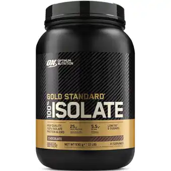Netto Marken-Discount Optimum Nutrition GoldStandard 100% Isolate - reines Whey-Proteinisolat Angebot