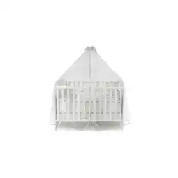 Netto Marken-Discount Lorelli Babybetthimmel, Baldachin 480 x 150 cm Insektenschutz Babybett Laufstall blau Angebot
