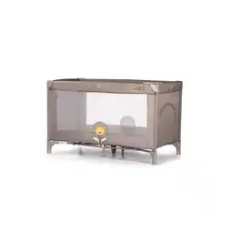 Netto Marken-Discount Chipolino Reisebett Capri, seitlicher Eingang, Tragetasche, große Seitentasche beige orange Angebot
