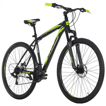 Netto Marken-Discount KS Cycling Mountainbike Hardtail 29 Zoll Catappa schwarz-grün Angebot