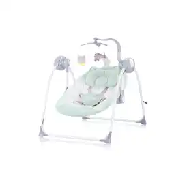Netto Marken-Discount Chipolino elektrische Babywippe Hug, Musikfunktion, regulierbare Geschwindigkeit grün Angebot