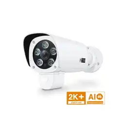 Netto Marken-Discount Instar IN-9408 2K Überwachungskamera mit PoE in weiß Angebot