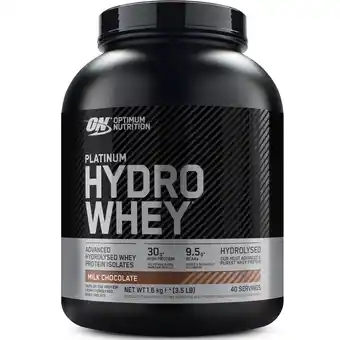 Netto Marken-Discount Optimum Nutrition Platinum Hydrowhey Whey Protein Hydrolisat Angebot