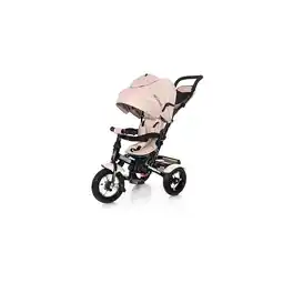 Netto Marken-Discount Lorelli Tricycle Neo 4 in 1 Luftreifen, Schiebestange, Sitz drehbar, verstellbar beige-schwarz Angebot