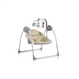 Netto Marken-Discount Babywippe Swing+ mit Musikfunktion, regulierbare Lautstärke, Zeitschaltuhr beige Angebot