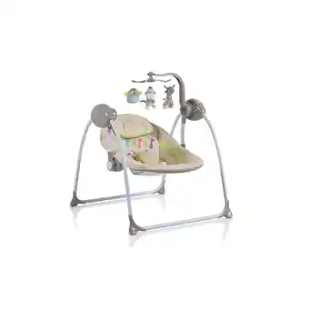 Netto Marken-Discount Babywippe Swing+ mit Musikfunktion, regulierbare Lautstärke, Zeitschaltuhr beige Angebot