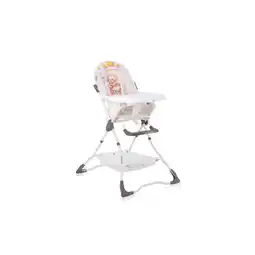 Netto Marken-Discount Lorelli Kinderhochstuhl Bonbon Bechervertiefung, klappbar, doppelter Tisch, Korb beige gelb Angebot