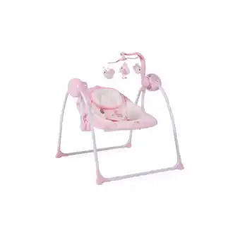 Netto Marken-Discount Babywippe Swing+ mit Musikfunktion, regulierbare Lautstärke, Zeitschaltuhr rosa Angebot