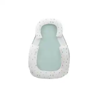 Netto Marken-Discount Kikkaboo Baby Lagerungskissen 60 x 40 cm Memory Foam, Baumwolle, rutschfest grün Angebot