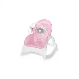 Netto Marken-Discount Lorelli Babywippe und Stuhl ENJOY mit Vibration, Musik, verstellbare Rückenlehne rosa pink Angebot
