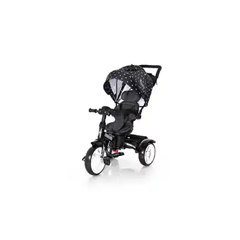 Netto Marken-Discount Lorelli Tricycle Neo 4 in 1 EVA-Reifen, Schiebestange, Sitz drehbar, verstellbar schwarz Krone Angebot