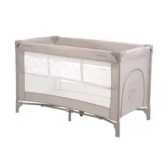 Netto Marken-Discount Kikkaboo Reisebett, Laufstall So Gifted 2 Ebenen Matratze, Tragetasche, Öffnung braun Angebot