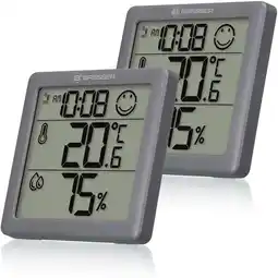 Netto Marken-Discount BRESSER Climate Smile Thermo-Hygrometer 2er-Set Angebot