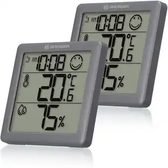 Netto Marken-Discount BRESSER Climate Smile Thermo-Hygrometer 2er-Set Angebot