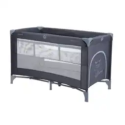 Netto Marken-Discount Kikkaboo Reisebett, Laufstall So Gifted 2 Ebenen Matratze, Tragetasche, Öffnung jeans blau Angebot
